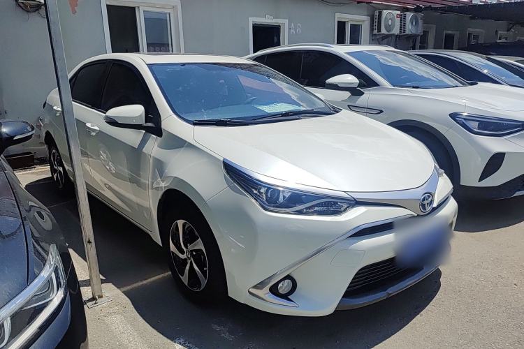 Used Toyota Levin 2017 Revised Dual-Engine 1.8H GS E-CVT Elite Sunroof Version China V Standard Exterior 2