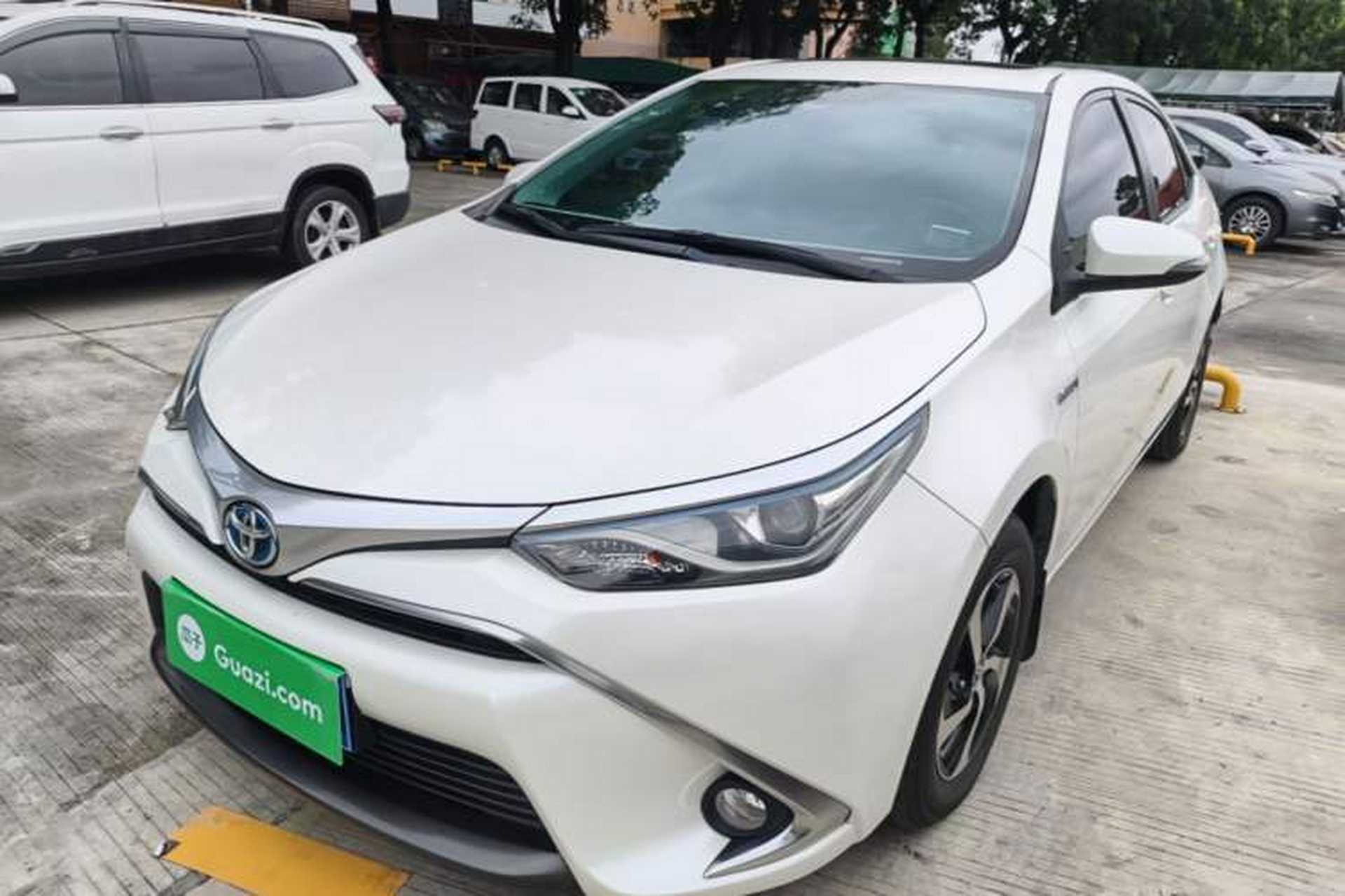 Used Toyota Levin 2017 Revised Dual-Engine 1.8H GS E-CVT Elite Sunroof Version China V Standard Front Left 45 Deg