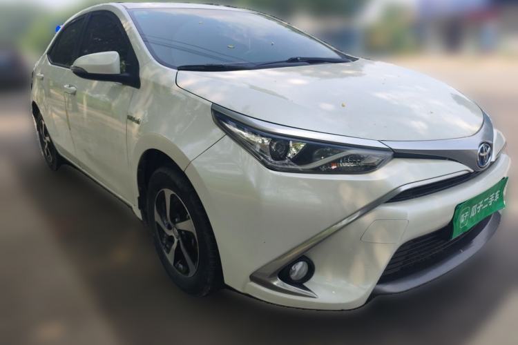 Used Toyota Levin 2017 Revised Dual-Engine 1.8H GS E-CVT Elite Sunroof Version China V Standard Front Right 45 Deg