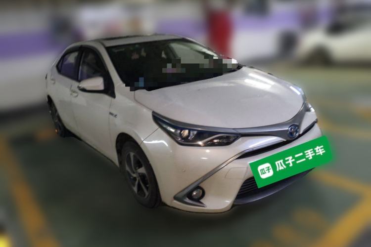 Used Toyota Levin 2017 Revised Dual-Engine 1.8H GS E-CVT Elite Sunroof Version China V Standard Front Right 45 Deg
