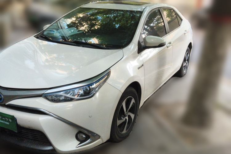 Used Toyota Levin 2017 Revised Dual-Engine 1.8H GS E-CVT Elite Sunroof Version China V Standard Front Right 45 Deg