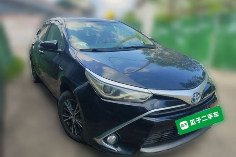 Used Toyota Levin 2017 Revised Dual-Engine 1.8H GS E-CVT Elite Sunroof Version China V Standard Front Right 45 Deg