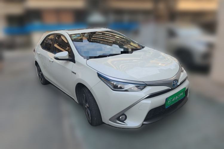 Used Toyota Levin 2017 Revised Dual-Engine 1.8H GS E-CVT Elite Sunroof Version China V Standard Front Right 45 Deg