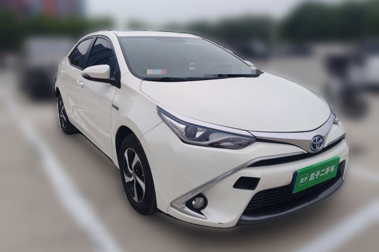 Used Toyota Levin 2017 Revised Dual-Engine 1.8H GS E-CVT Elite Sunroof Version China V Standard Front Right 45 Deg