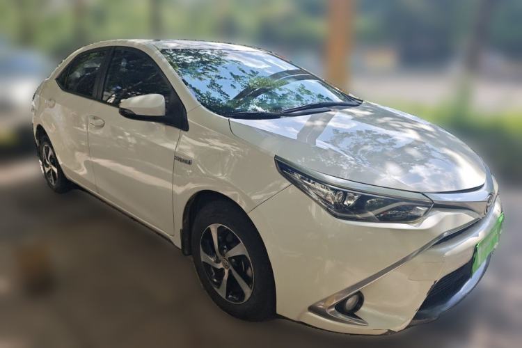 Used Toyota Levin 2017 Revised Dual-Engine 1.8H GS E-CVT Elite Sunroof Version China V Standard Front Right 45 Deg