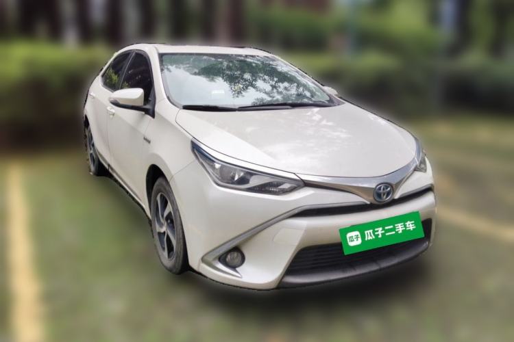 Used Toyota Levin 2017 Revised Dual-Engine 1.8H GS E-CVT Elite Sunroof Version China V Standard Front Right 45 Deg