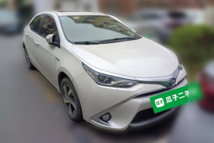 Used Toyota Levin 2017 Revised Dual-Engine 1.8H GS E-CVT Elite Sunroof Version China V Standard Front Right 45 Deg
