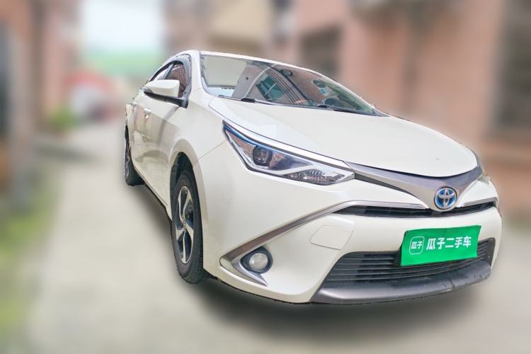 Used Toyota Levin 2017 Revised Dual-Engine 1.8H GS E-CVT Elite Sunroof Version China V Standard Front Right 45 Deg