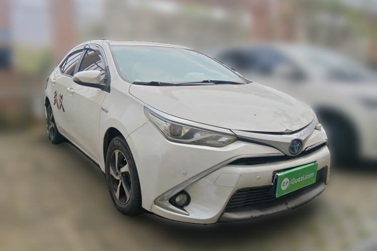 Used Toyota Levin 2017 Revised Dual-Engine 1.8H GS E-CVT Elite Sunroof Version China V Standard Front Right 45 Deg