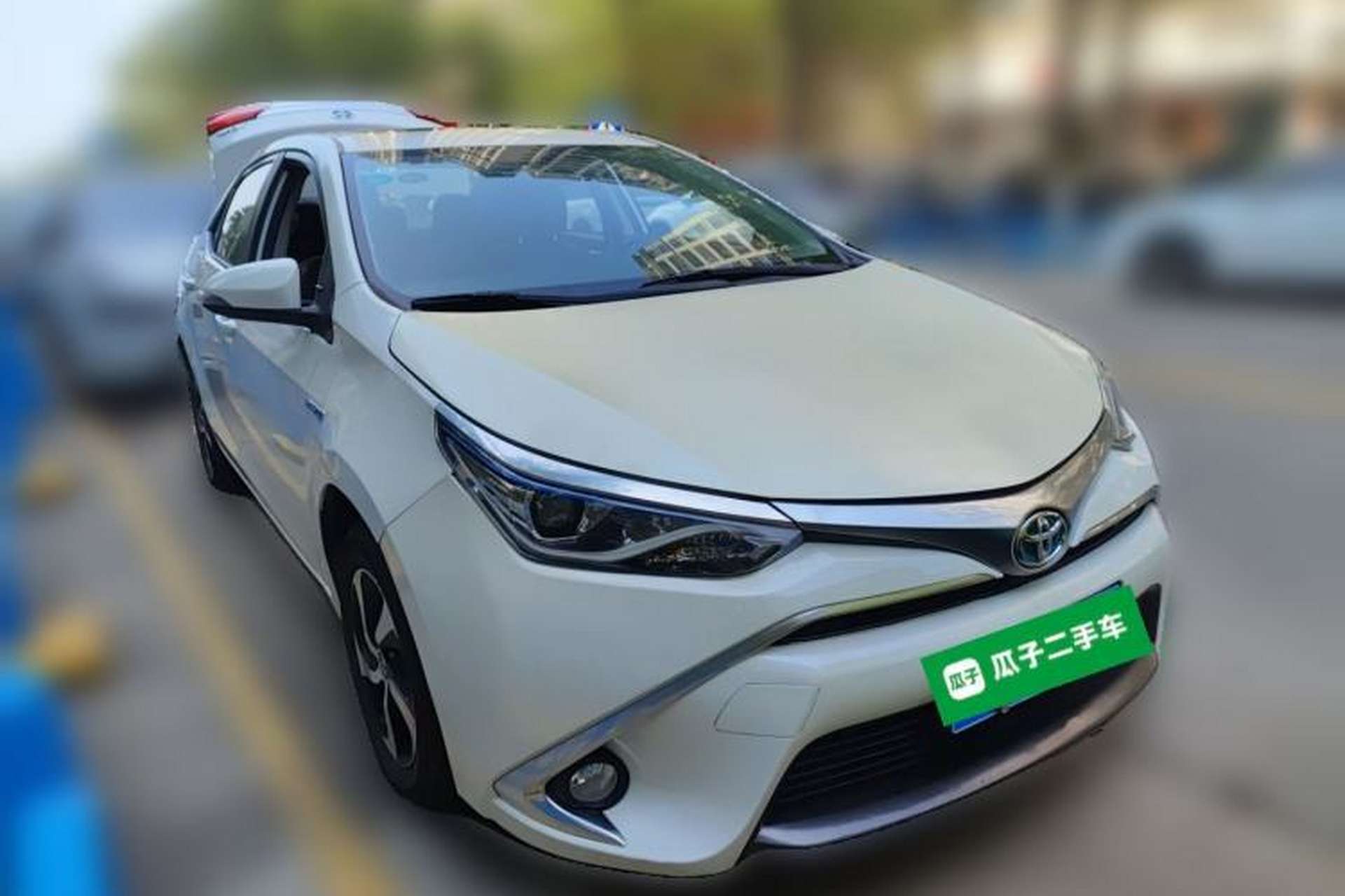 Used Toyota Levin 2017 Revised Dual-Engine 1.8H GS E-CVT Elite Sunroof Version China V Standard Front Right 45 Deg
