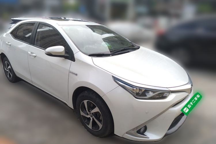 Used Toyota Levin 2017 Revised Dual-Engine 1.8H GS E-CVT Elite Sunroof Version China V Standard Front Right 45 Deg