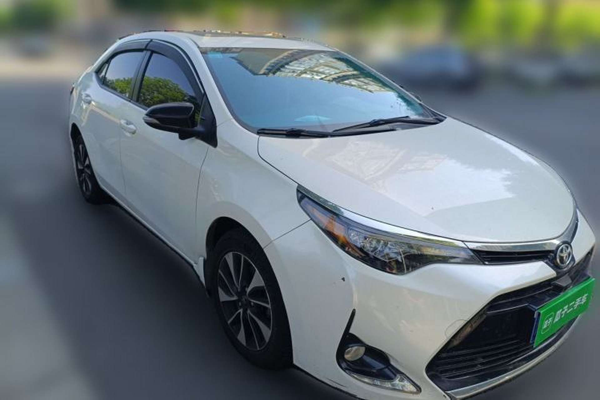 Used Toyota Levin 2017 Revised 185T CVT Leading Edition China V Standard Front Right 45 Deg