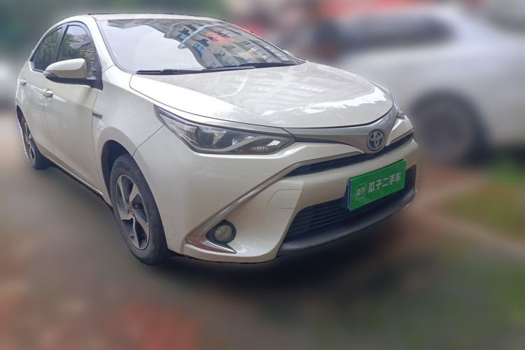 Used Toyota Levin 2017 Revised Dual-Engine 1.8H GS E-CVT Elite Sunroof Version China V Standard Front Right 45 Deg