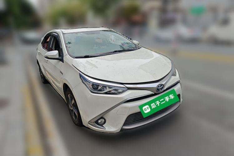 Used Toyota Levin 2017 Revised Dual-Engine 1.8H GS E-CVT Elite Sunroof Version China V Standard Front Right 45 Deg
