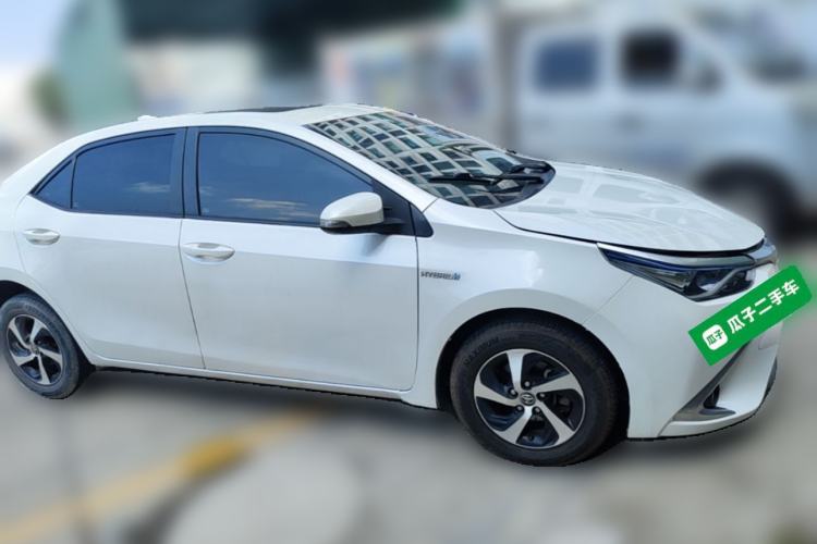 Used Toyota Levin 2017 Revised Dual-Engine 1.8H GS E-CVT Elite Sunroof Version China V Standard Front Right 45 Deg