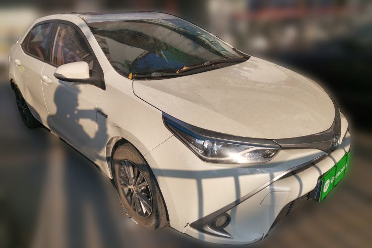 Used Toyota Levin 2017 Revised Dual-Engine 1.8H GS E-CVT Elite Sunroof Version China V Standard Front Right 45 Deg