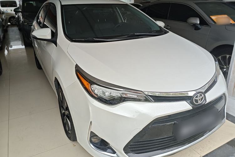 Used Toyota Levin 2017 Revised 185T CVT Leading Edition China V Standard Front Right 45 Deg