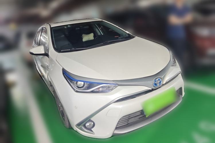 Used Toyota Levin 2017 Revised Dual-Engine 1.8H GS E-CVT Elite Sunroof Version China V Standard Front Right 45 Deg
