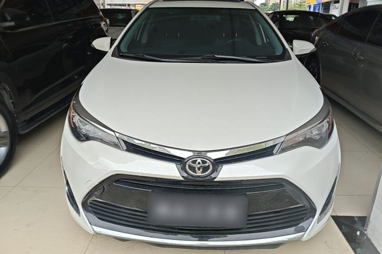 Used Toyota Levin 2017 Revised 185T CVT Leading Edition China V Standard Front