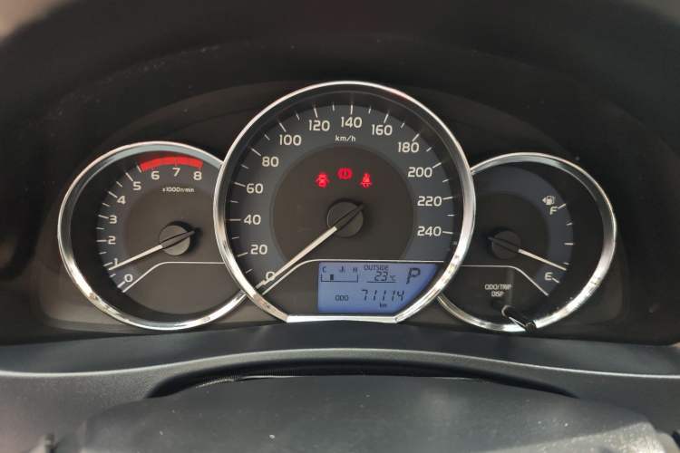 Used Toyota Levin 2017 Revised 185T CVT Elite Edition China V Standard Instrument Cluster
