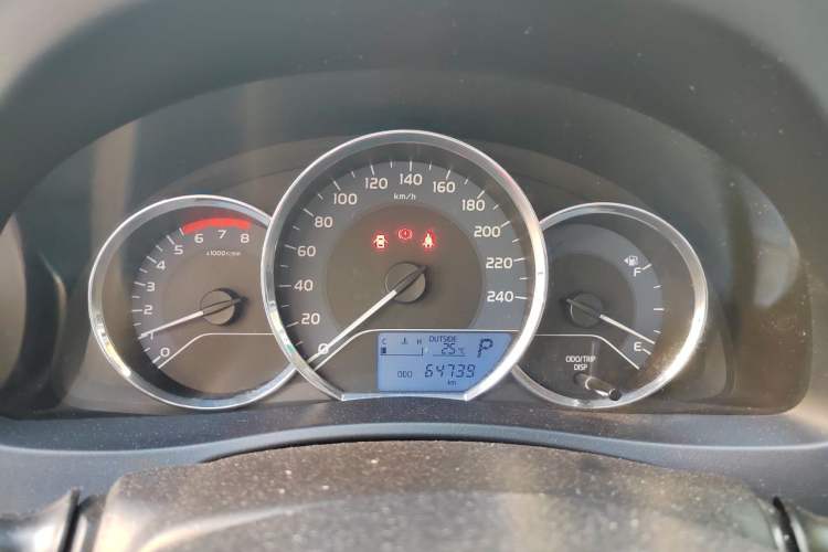 Used Toyota Levin 2017 Revised 185T CVT Elite Edition China V Standard Instrument Cluster