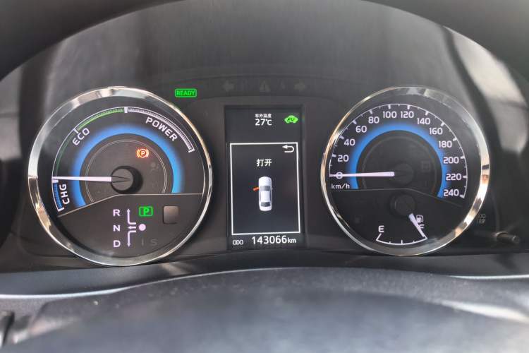 Used Toyota Levin 2017 Revised Dual-Engine 1.8H GS E-CVT Elite Sunroof Version China V Standard Instrument Cluster