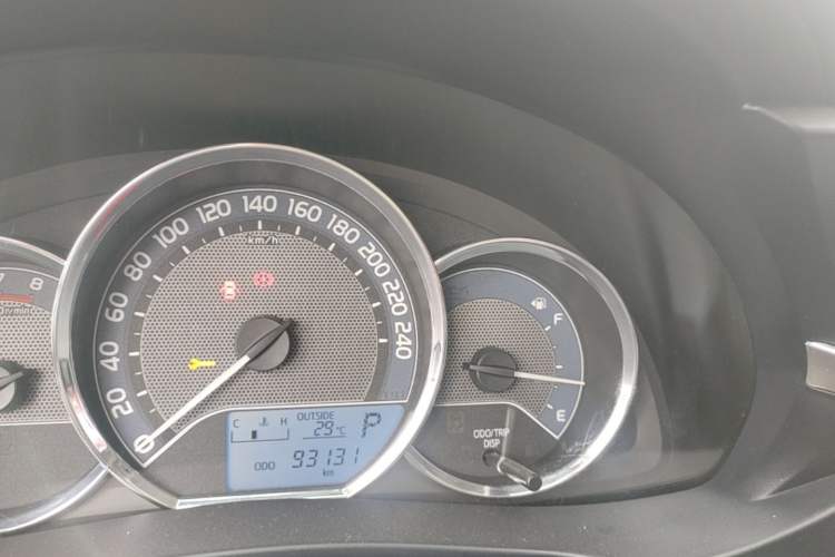 Used Toyota Levin 2017 1.2T G CVT Elite Edition Instrument Cluster