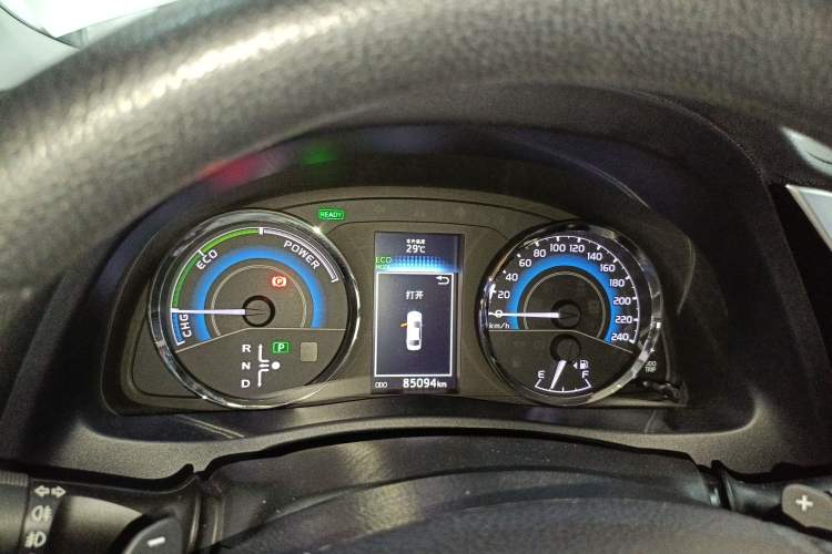 Used Toyota Levin 2017 Revised Dual-Engine 1.8H GS E-CVT Elite Sunroof Version China V Standard Instrument Cluster