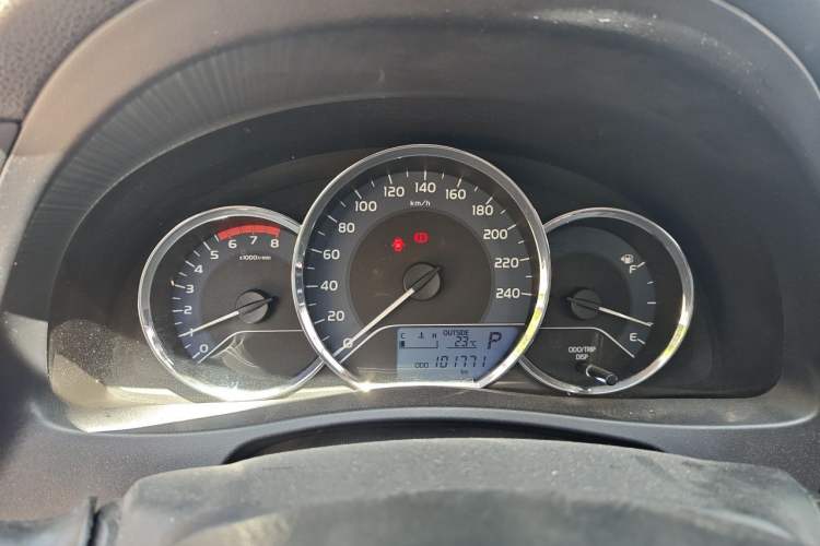 Used Toyota Levin 2017 Revised 185T CVT Elite Edition China V Standard Instrument Cluster
