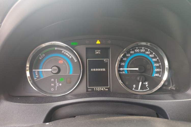 Used Toyota Levin 2017 Revised Dual-Engine 1.8H GS E-CVT Elite Sunroof Version China V Standard Instrument Cluster