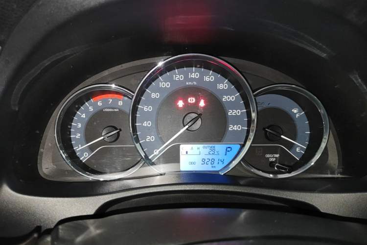 Used Toyota Levin 2017 Revised 185T CVT Elite Edition China V Standard Instrument Cluster