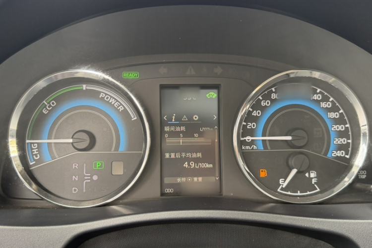 Used Toyota Levin 2017 Revised Dual-Engine 1.8H GS E-CVT Elite Sunroof Version China V Standard Instrument Cluster