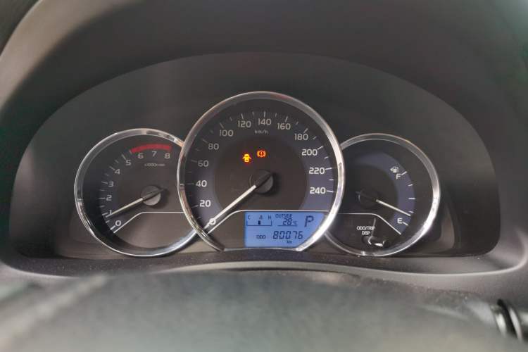 Used Toyota Levin 2017 1.2T G CVT Elite Edition Instrument Cluster