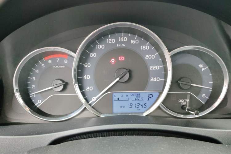Used Toyota Levin 2017 Revised 185T CVT Elite Edition China V Standard Instrument Cluster