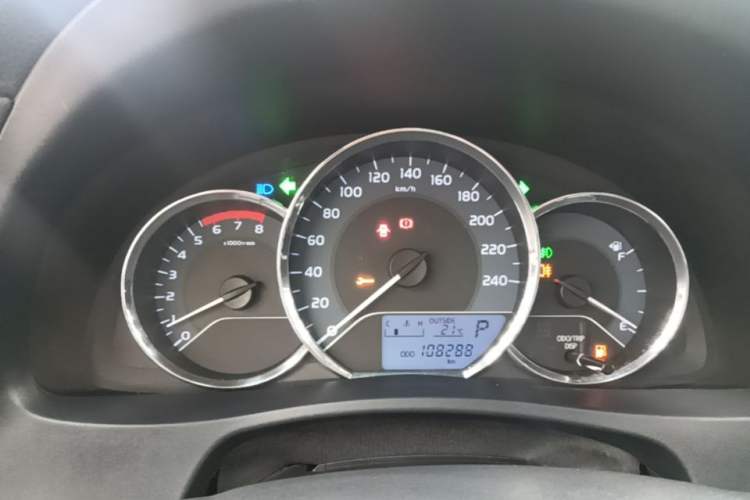 Used Toyota Levin 2017 Revised 185T CVT Elite Edition China V Standard Instrument Cluster