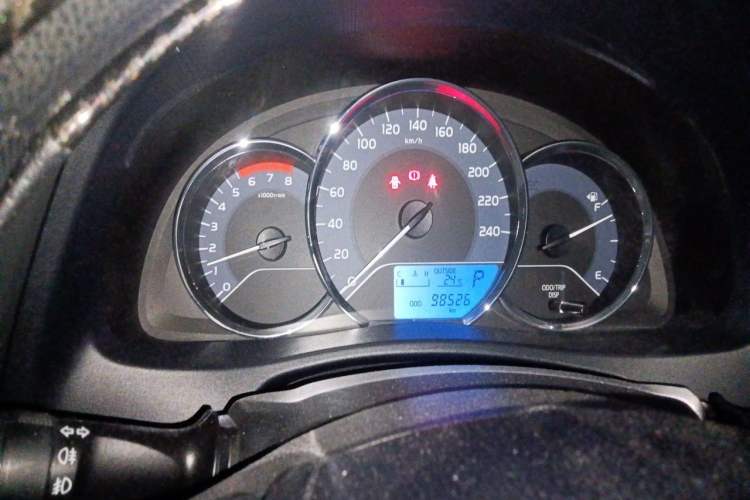 Used Toyota Levin 2017 Revised 185T CVT Elite Edition China V Standard Instrument Cluster