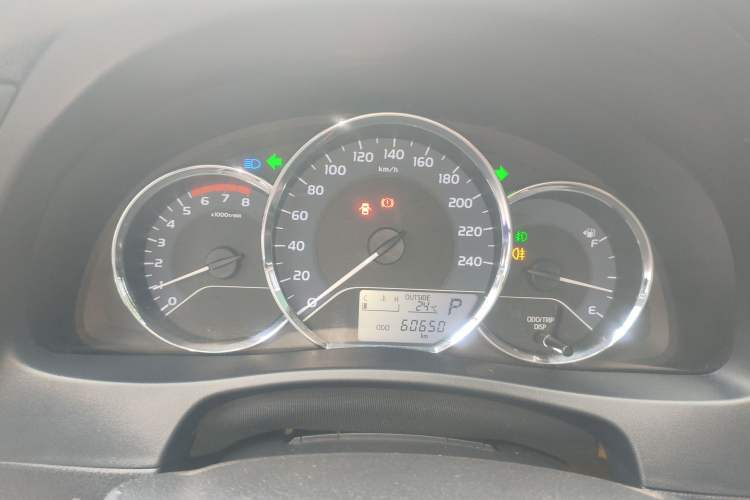 Used Toyota Levin 2017 Revised 185T CVT Elite Edition China V Standard Instrument Cluster