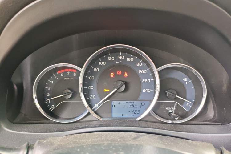 Used Toyota Levin 2017 Revised 185T CVT Elite Edition China V Standard Instrument Cluster