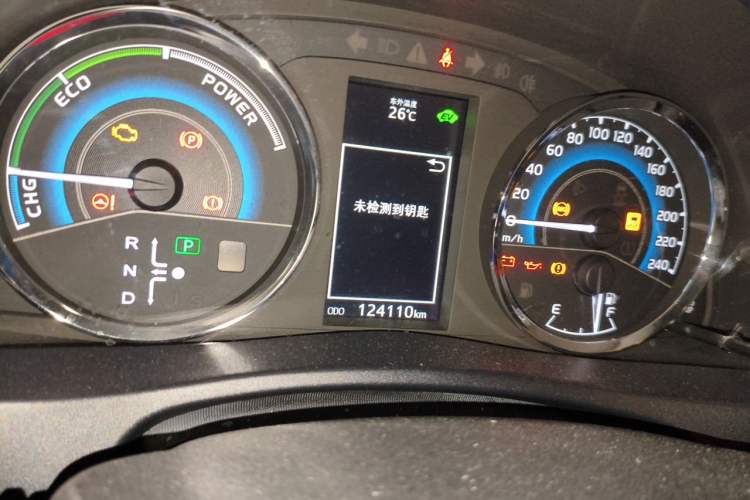 Used Toyota Levin 2017 Revised Dual-Engine 1.8H GS E-CVT Elite Sunroof Version China V Standard Instrument Cluster