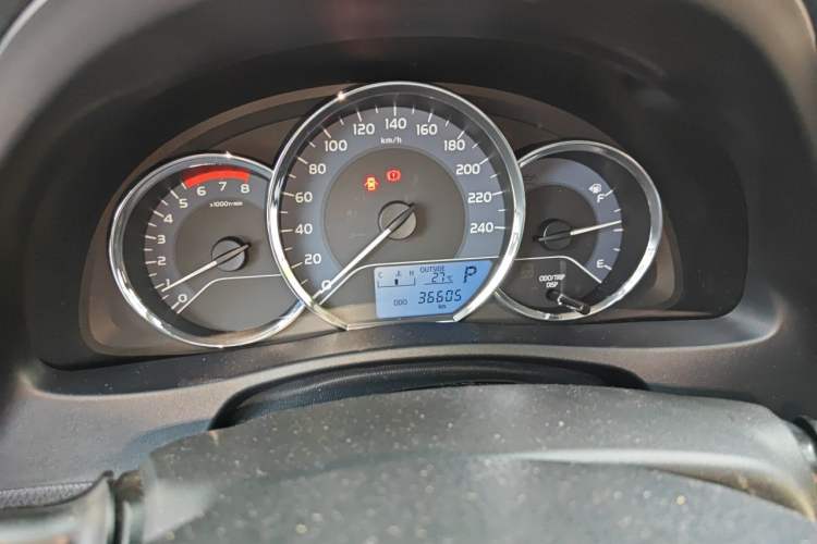 Used Toyota Levin 2017 Revised 185T CVT Elite Edition China V Standard Instrument Cluster