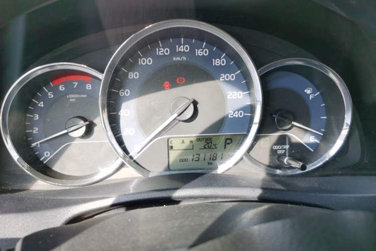 Used Toyota Levin 2017 Revised 185T CVT Elite Edition China V Standard Instrument Cluster