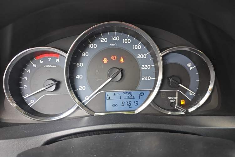 Used Toyota Levin 2017 Revised 185T CVT Elite Edition China V Standard Instrument Cluster
