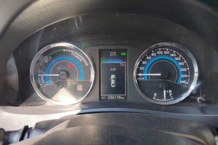 Used Toyota Levin 2017 Revised Dual-Engine 1.8H GS E-CVT Elite Sunroof Version China V Standard Instrument Cluster