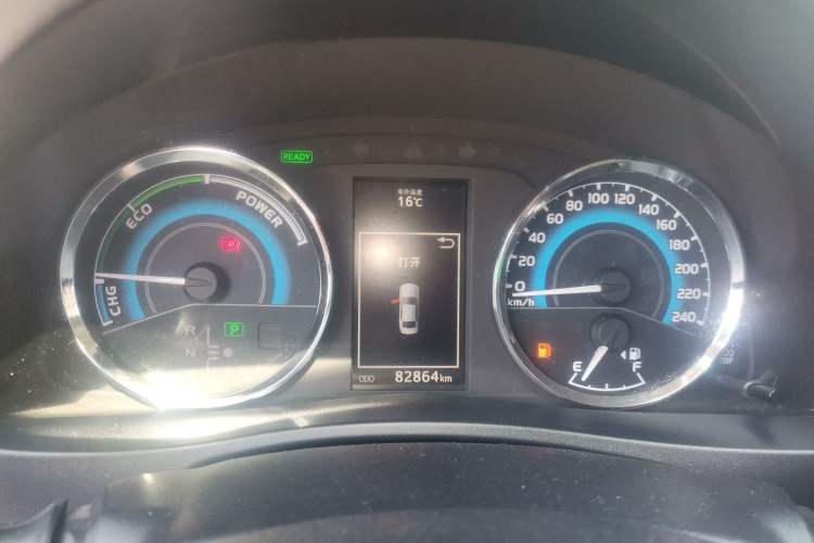 Used Toyota Levin 2017 Revised Dual-Engine 1.8H GS E-CVT Elite Sunroof Version China V Standard Instrument Cluster
