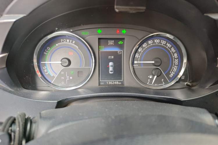 Used Toyota Levin 2017 Revised Dual-Engine 1.8H GS E-CVT Elite Sunroof Version China V Standard Instrument Cluster
