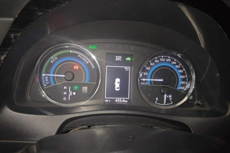 Used Toyota Levin 2017 Revised Dual-Engine 1.8H GS E-CVT Elite Sunroof Version China V Standard Instrument Cluster