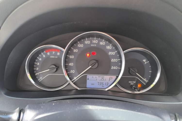 Used Toyota Levin 2017 Revised 185T CVT Elite Edition China V Standard Instrument Cluster