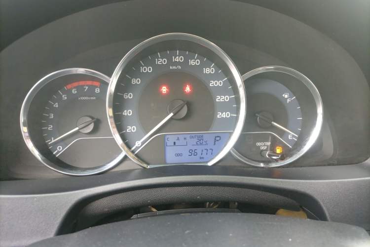 Used Toyota Levin 2017 Revised Version 185T CVT New Sharp Edition China V Standard Instrument Cluster