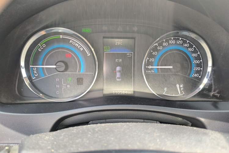 Used Toyota Levin 2017 Revised Dual-Engine 1.8H GS E-CVT Elite Sunroof Version China V Standard Instrument Cluster