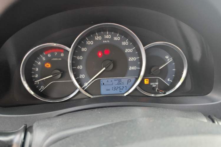 Used Toyota Levin 2017 Revised 185T CVT Elite Edition China V Standard Instrument Cluster